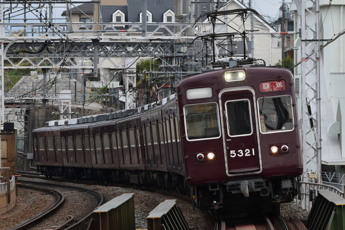 阪急電鉄 正雀車庫 5300系 5321F