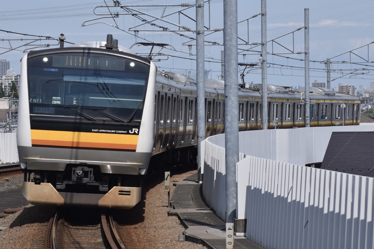 JR東日本 鎌倉車両センター中原支所 E233系 ナハN11編成