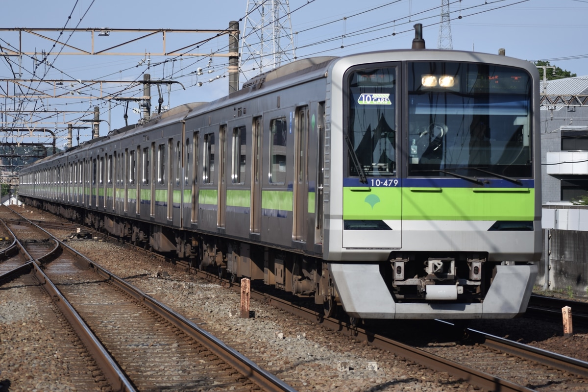 東京都交通局 大島車両検修場 10-300形 10-470F