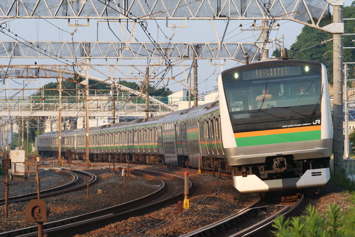 JR東日本 国府津車両センター E233系 E-06編成