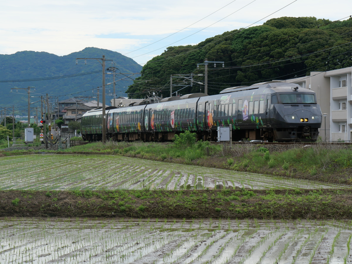 JR九州 大分鉄道事業部大分車両センター 787系 BO6106