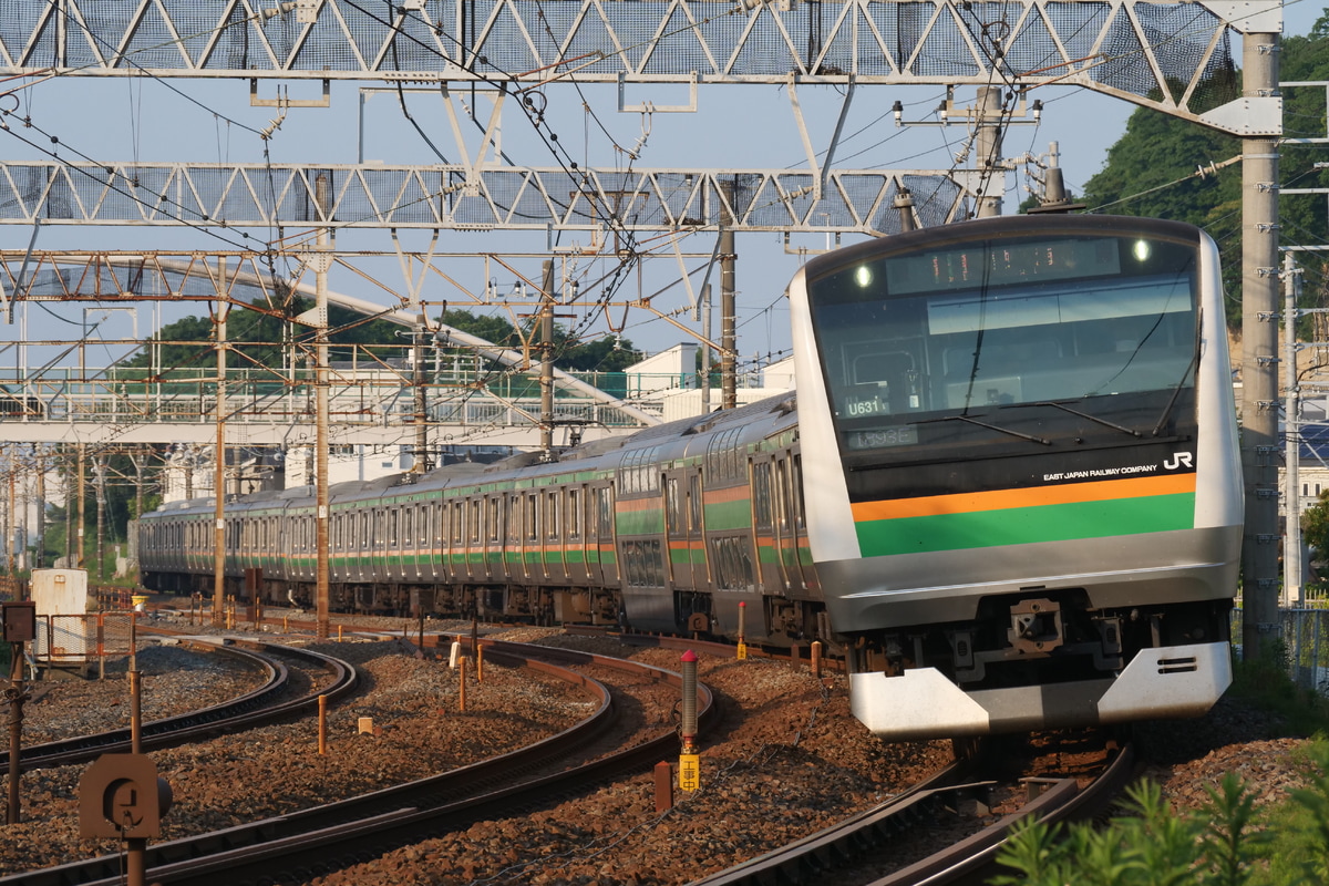 JR東日本 小山車両センター E233系 U631編成