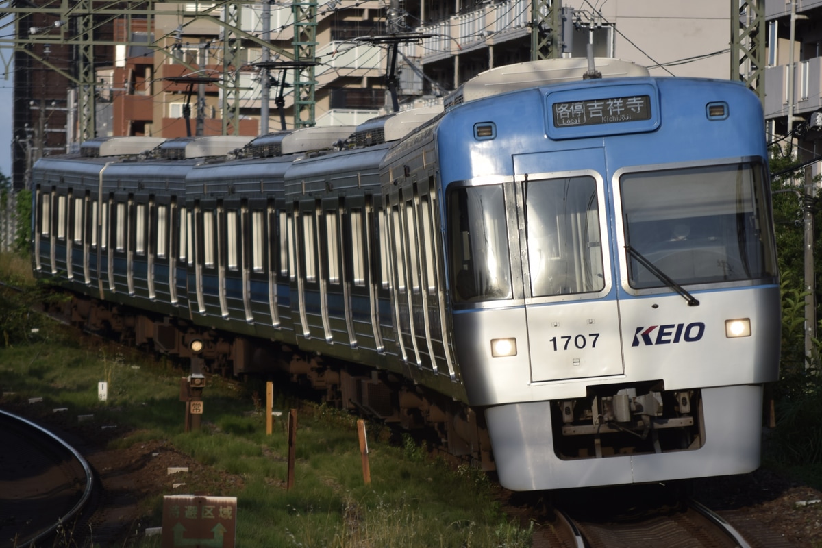 京王電鉄 富士見ヶ丘検車区 1000系 1707F