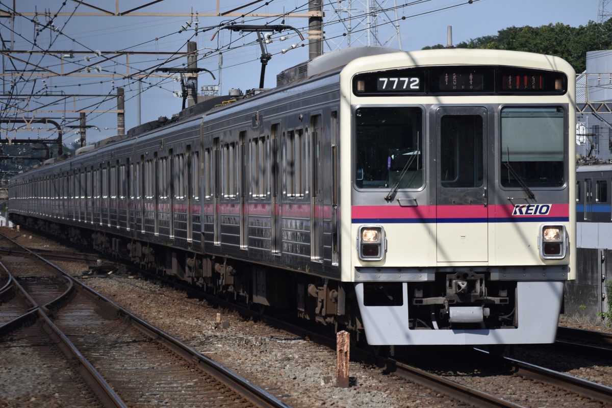 京王電鉄 若葉台検車区 7000系 7722F