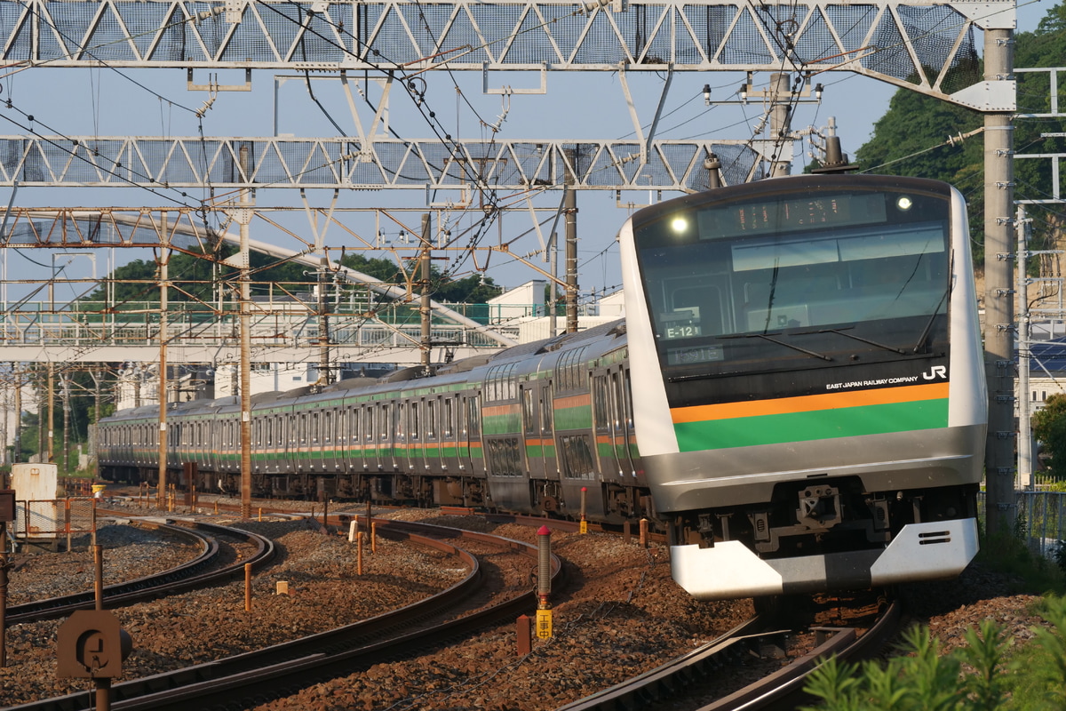 JR東日本 国府津車両センター E233系 E-12編成