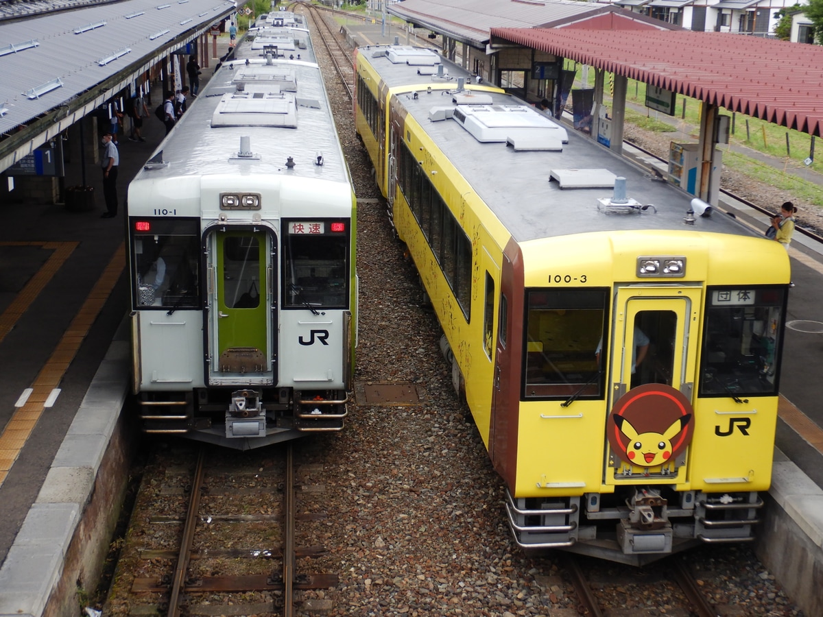 JR東日本 盛岡車両センター キハ100 キハ100ー3