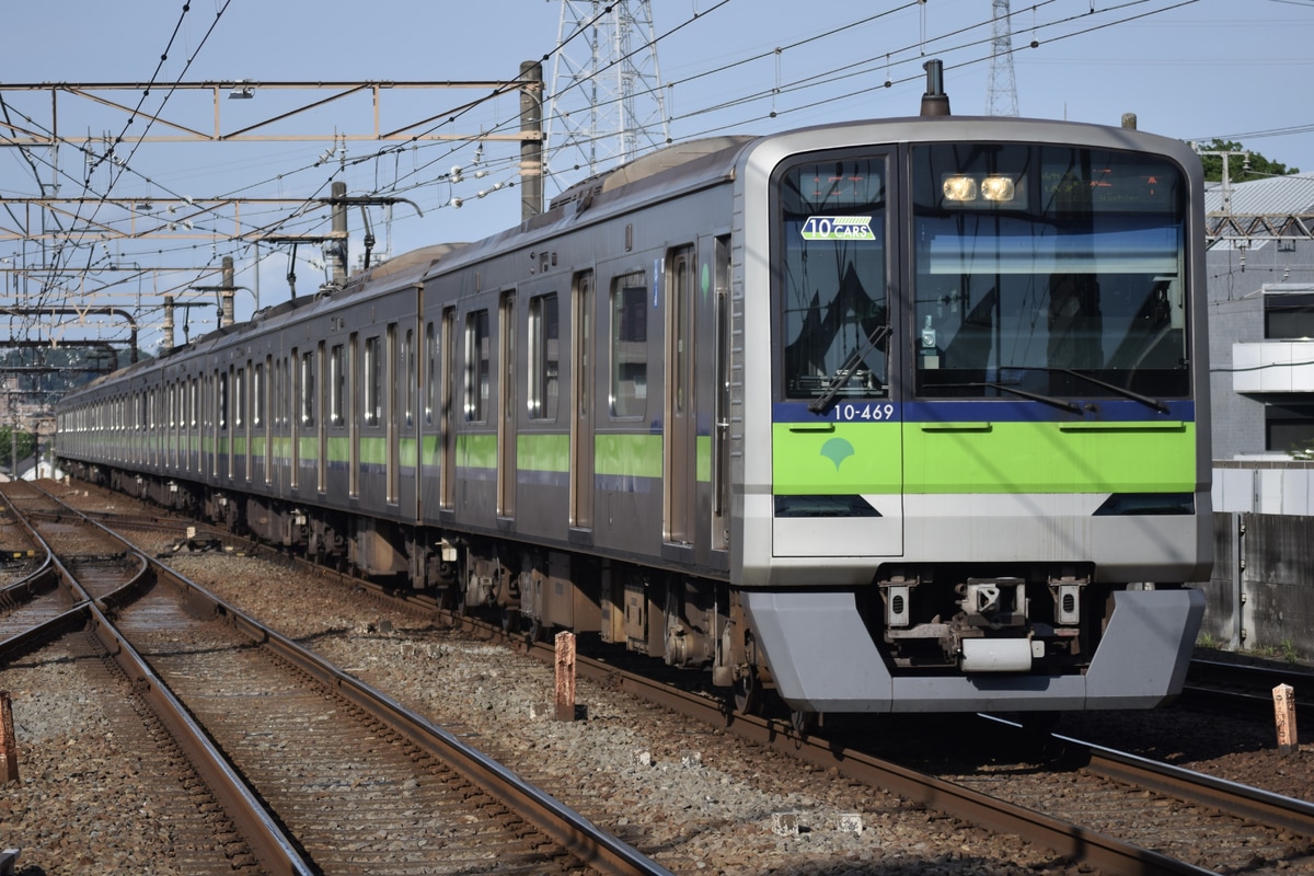 東京都交通局 大島車両検修場 10-300形 10-460F