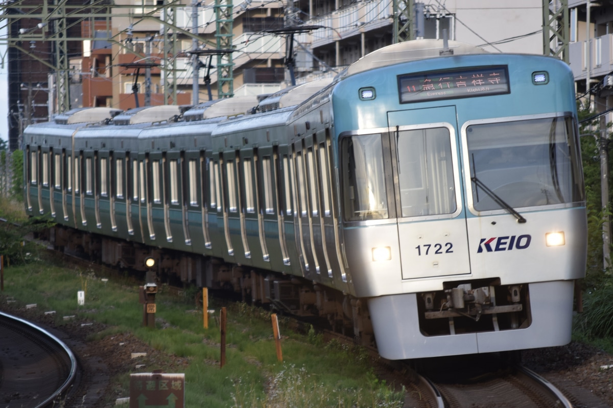 京王電鉄 富士見ヶ丘検車区 1000系 1722F