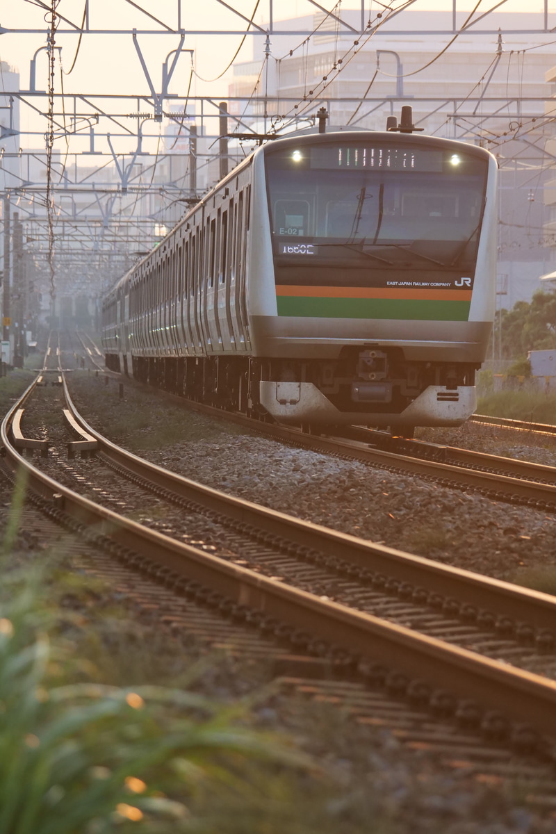 JR東日本 国府津車両センター E233系 E-02編成