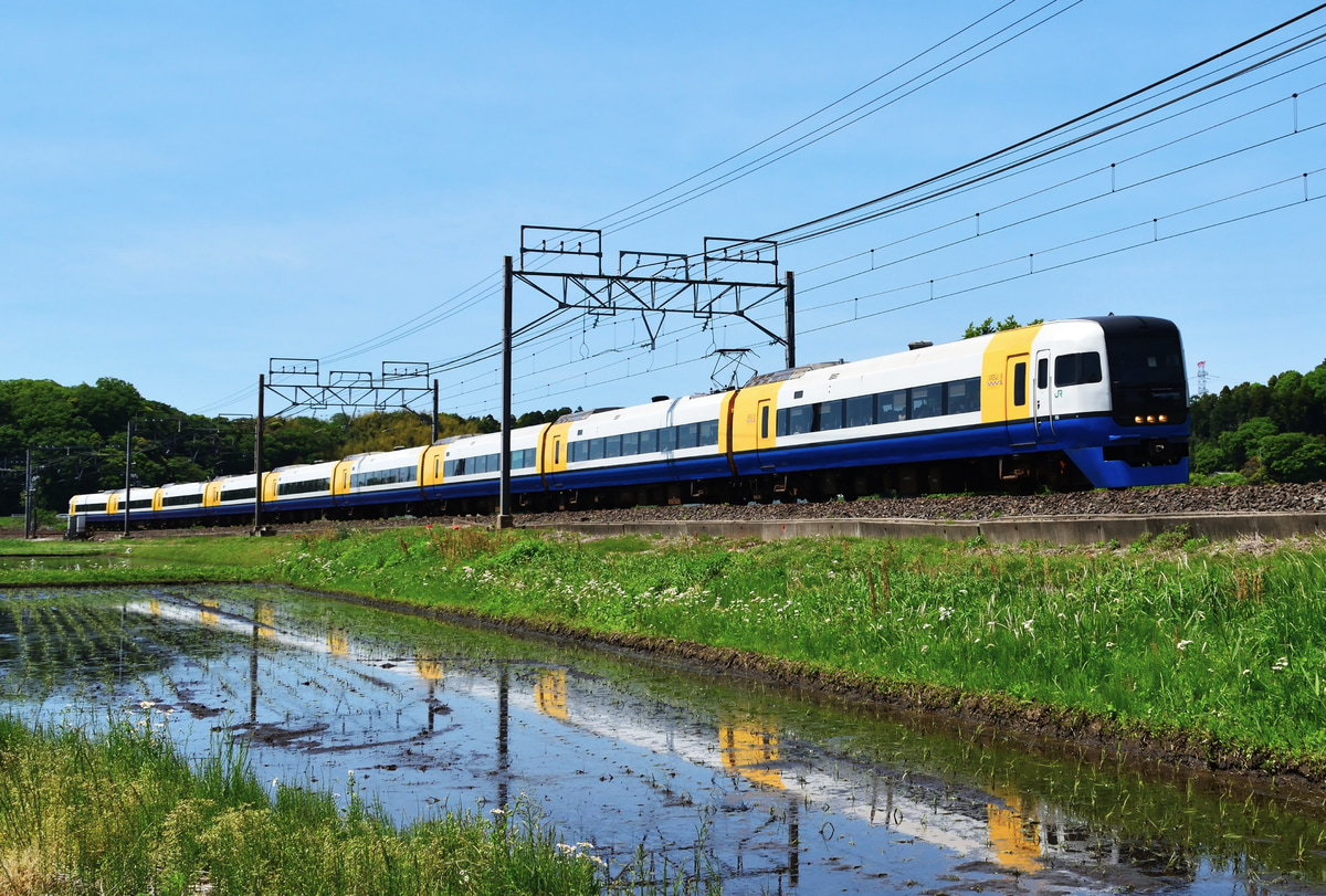 JR東日本 幕張車両センター 255系 マリBe-03編成