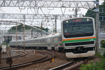 JR東日本E231系U541編成を大船～藤沢間で撮影した画像
