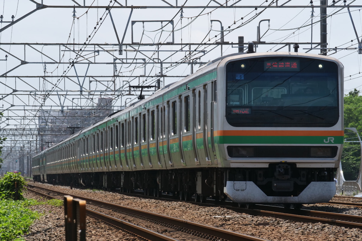 JR東日本  E231系 U8編成