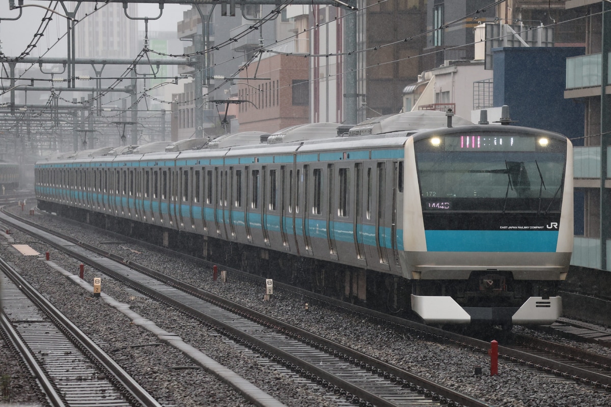 JR東日本 さいたま車両センター E233系 サイ172編成