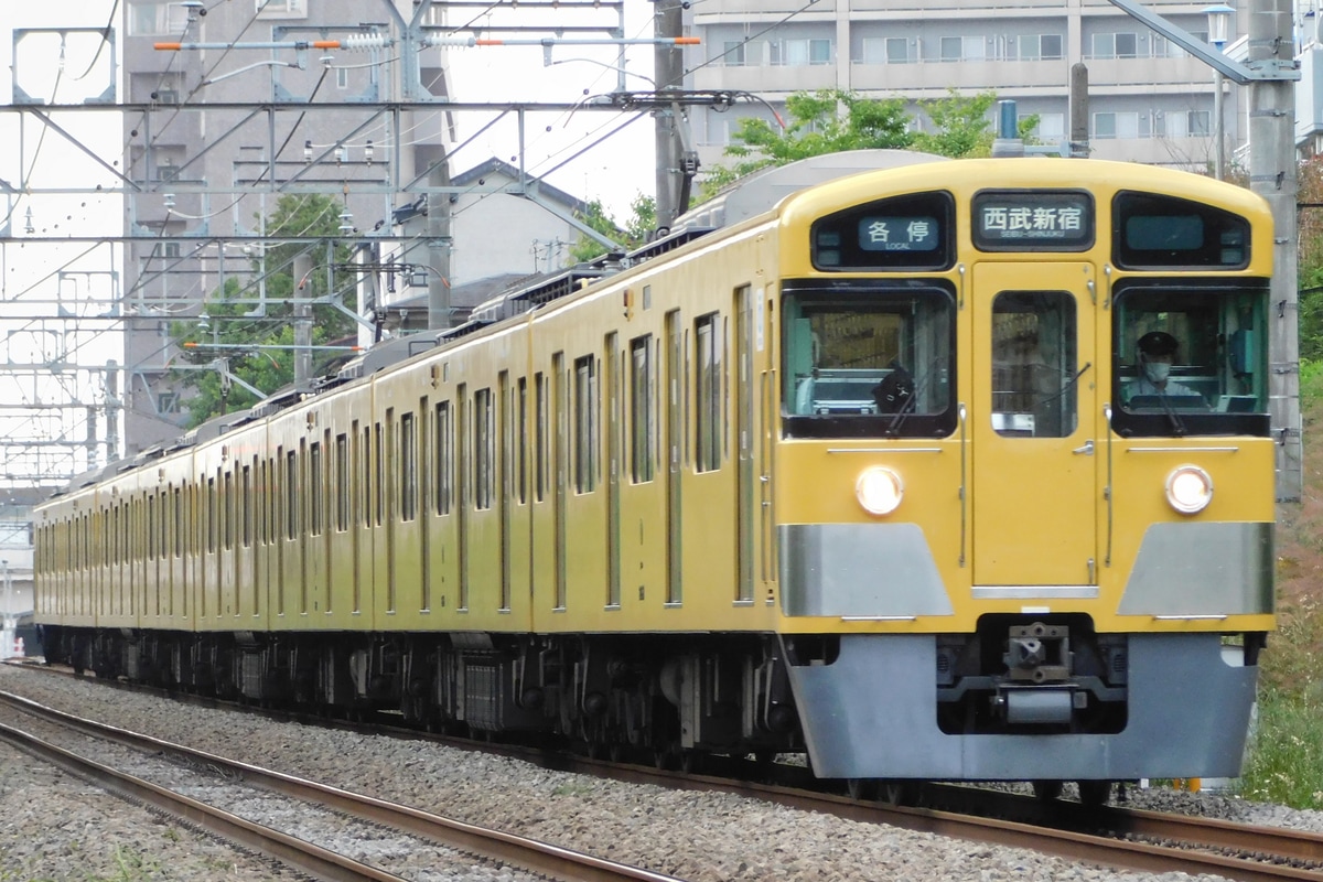 西武鉄道 南入曽車両基地 2000系 2061F