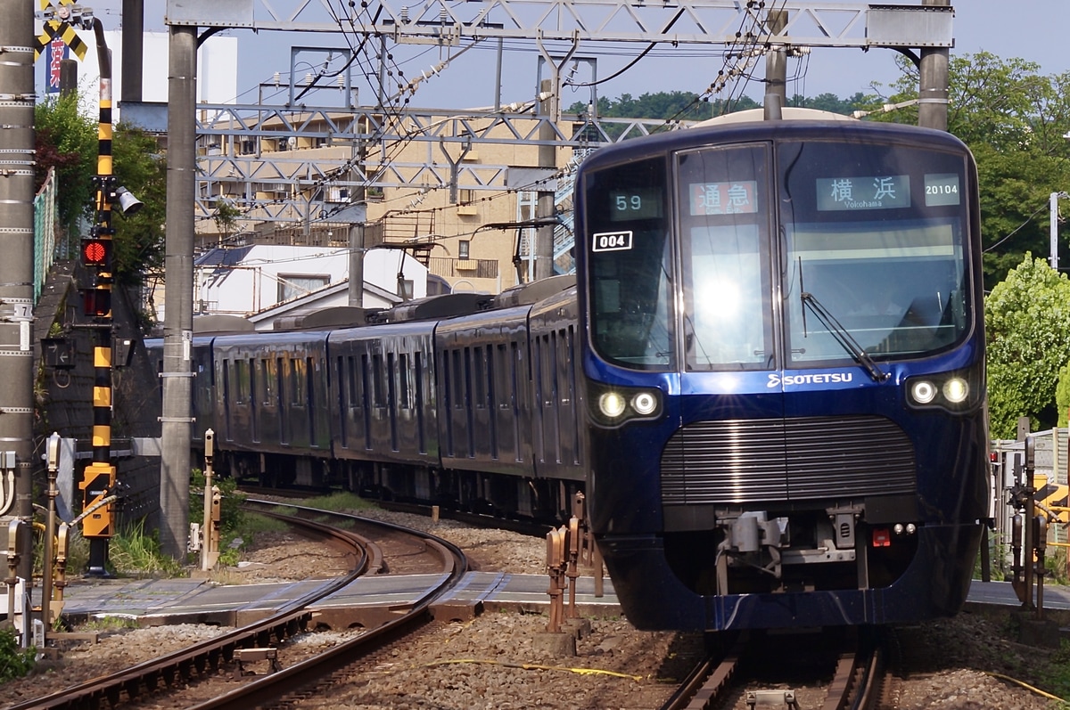 相模鉄道 かしわ台車両センター 20000系 20104f