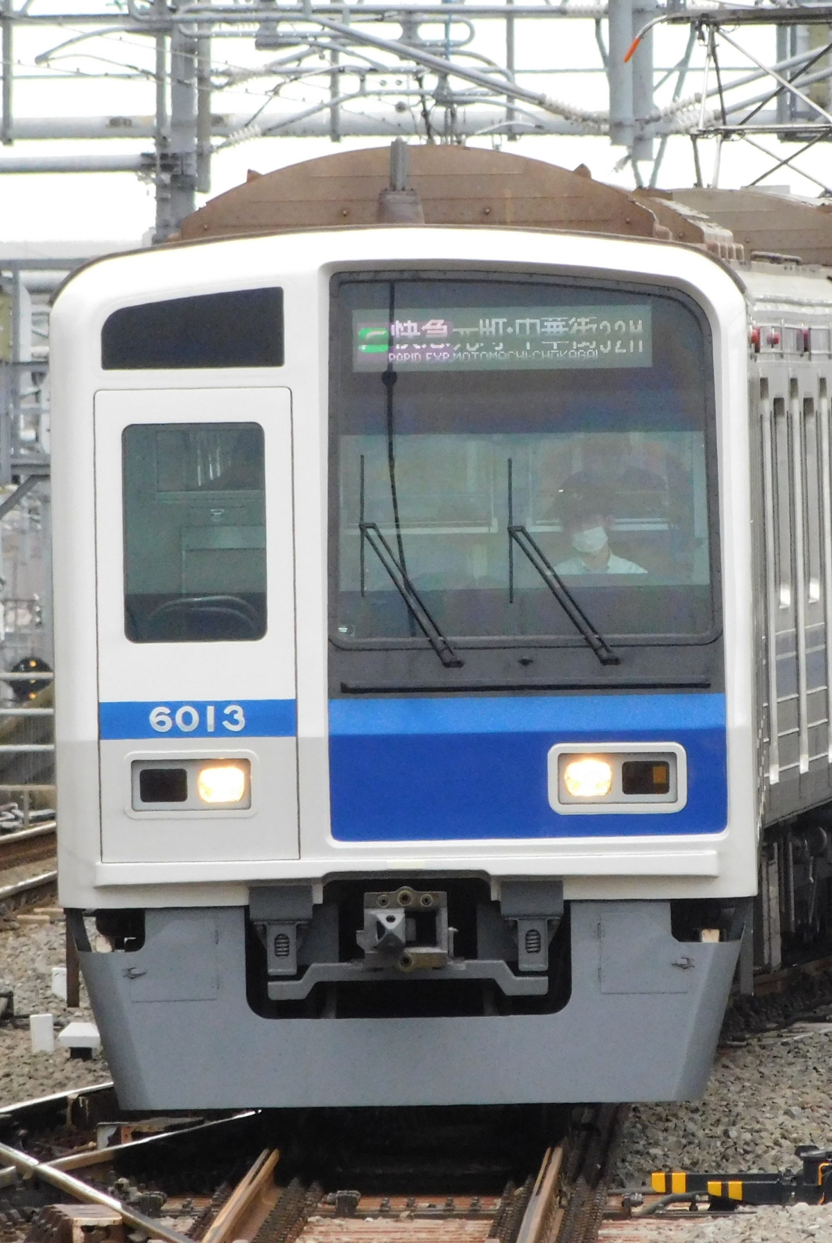 西武鉄道 小手指車両基地 6000系 6113F