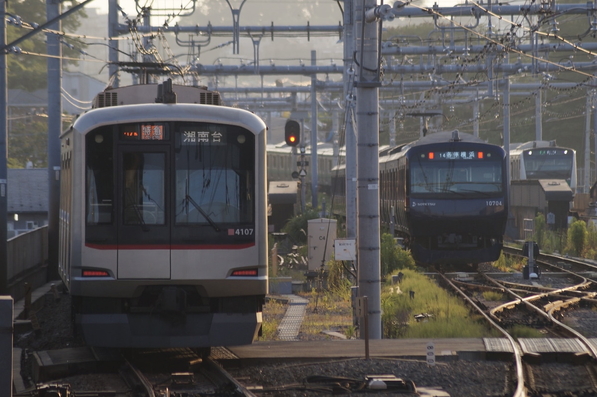 東急電鉄 元住吉検車区 5050系 4107f
