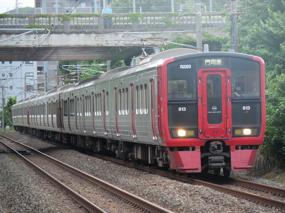 JR九州 南福岡車両区 813系 RM2203編成