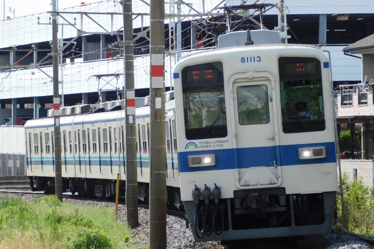 東武鉄道 南栗橋車両管区七光台支所 8000系 81113F
