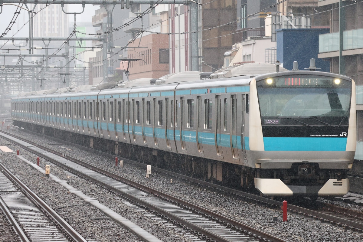 JR東日本 さいたま車両センター E233系 サイ144編成