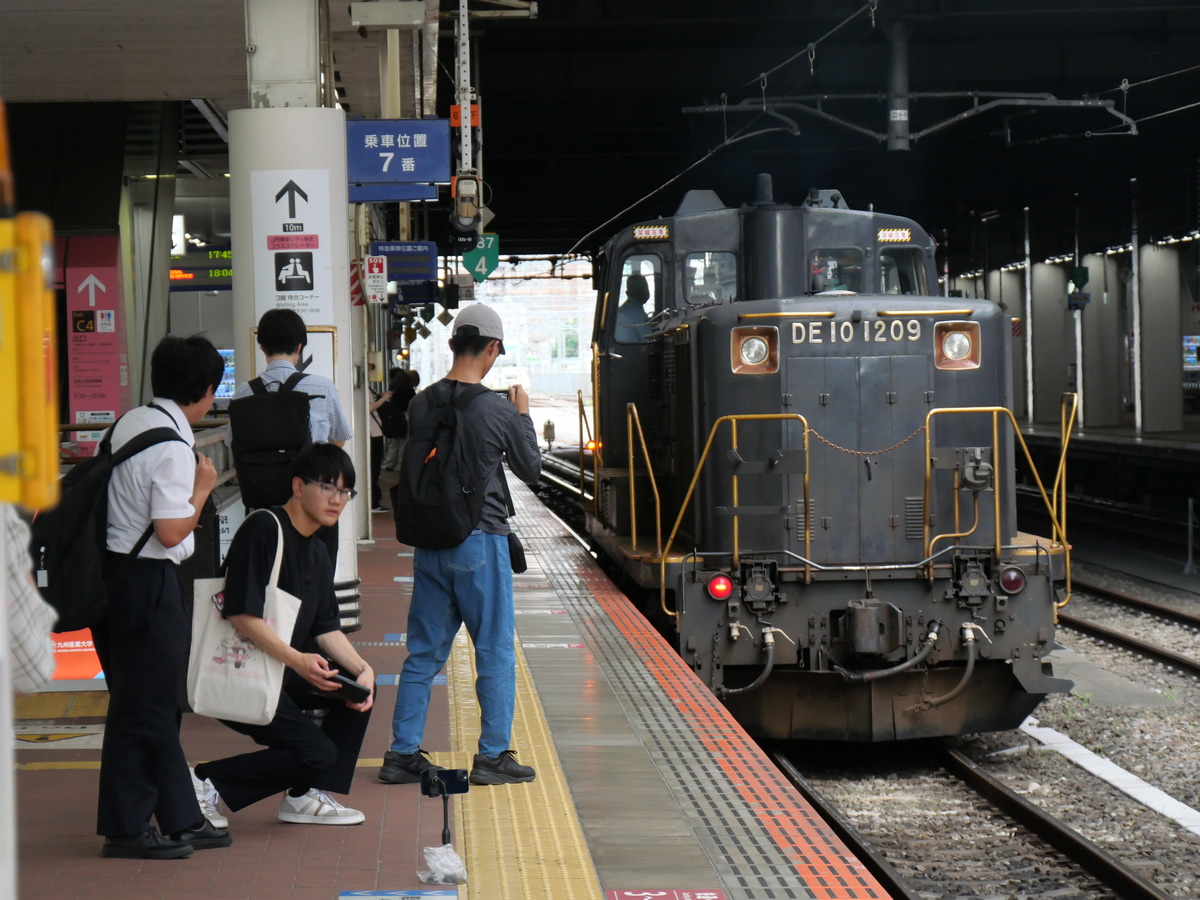 JR九州 熊本鉄道事業部熊本車両センター DE10 1209