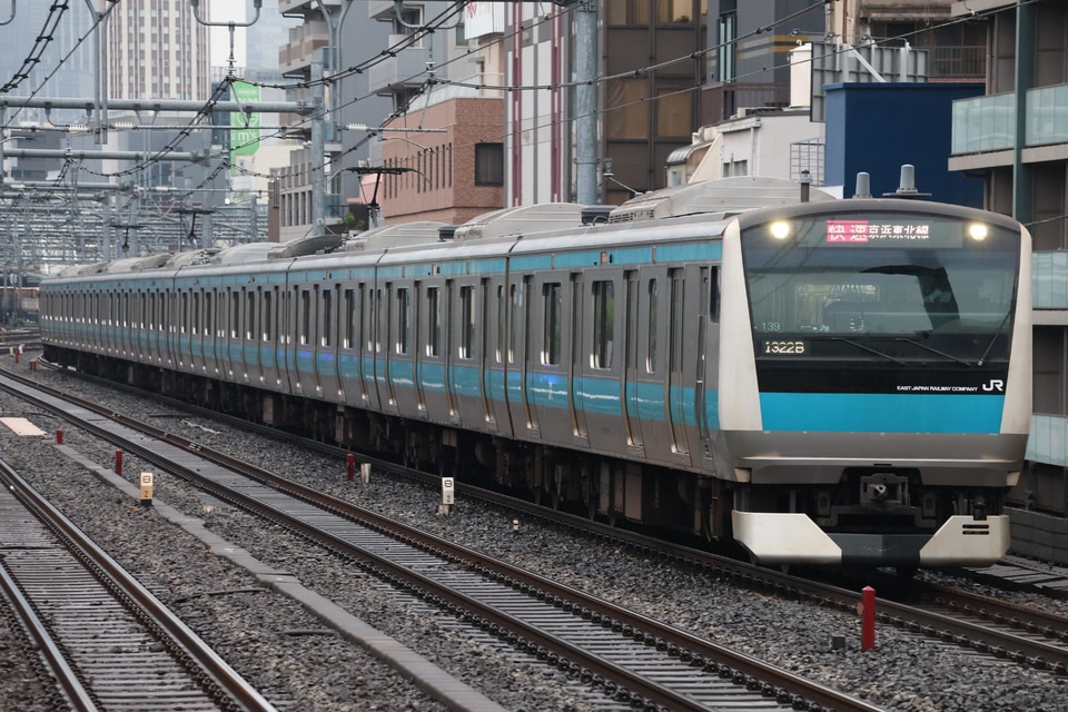 JR東E233系サイ139編成<br class="br-sp" />(ウラ139編成)の写真