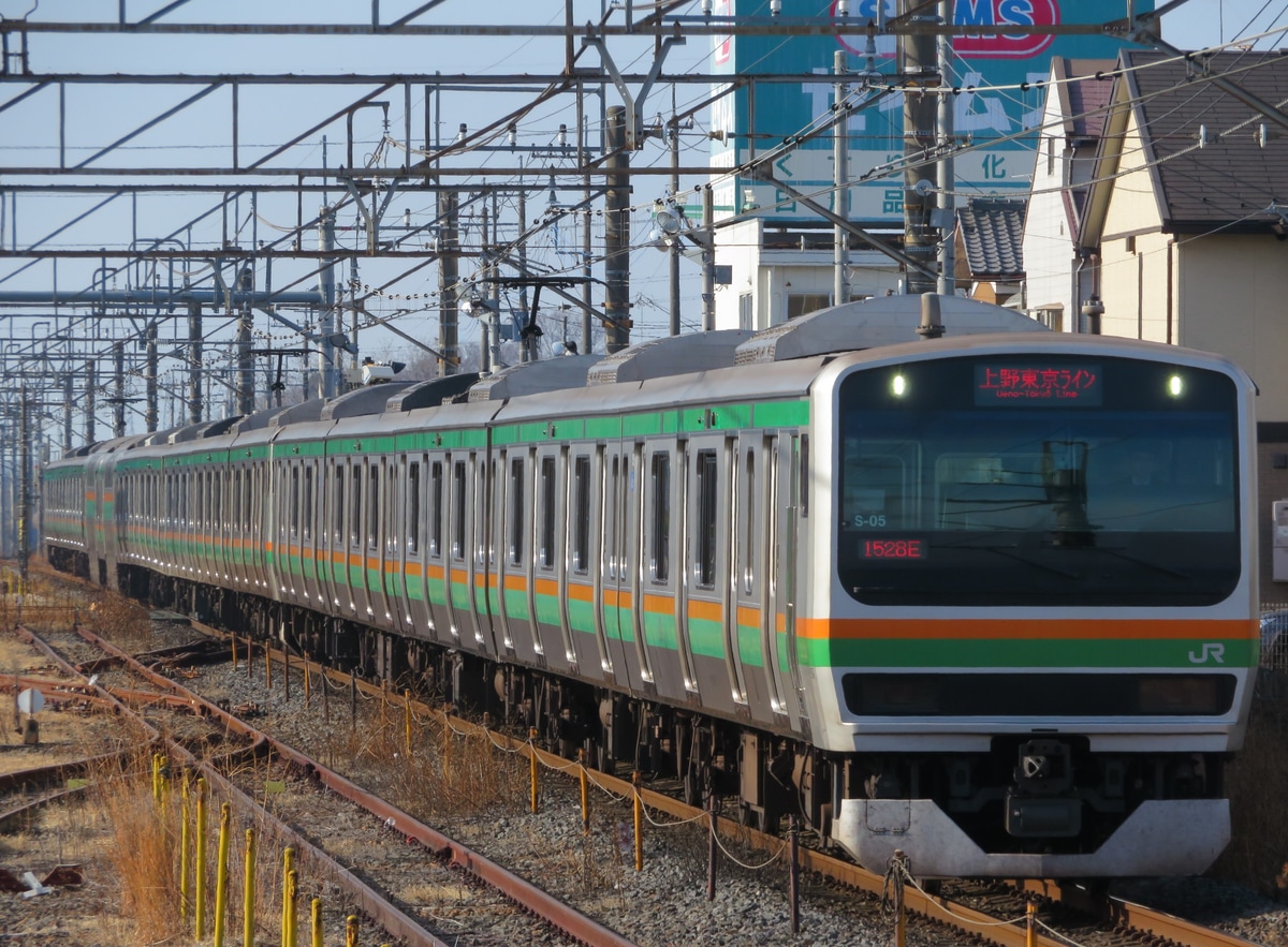 JR東日本 国府津車両センター E231系 コツS-05編成