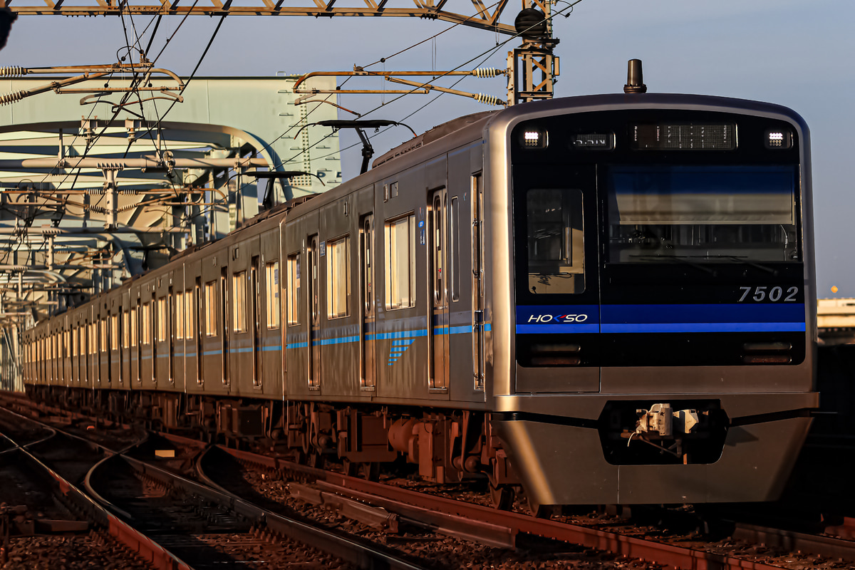 北総鉄道 印旛車両基地 7500形 7502F