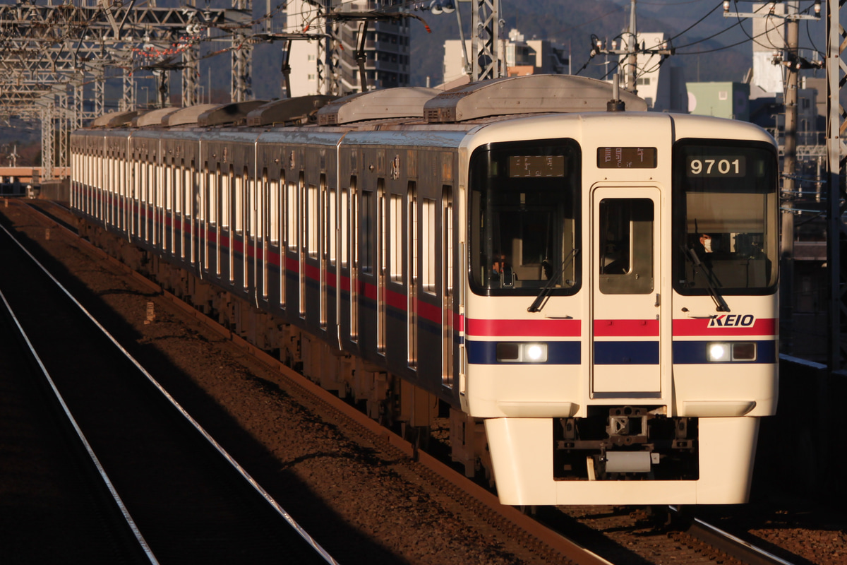 京王電鉄 若葉台検車区 9000系 9701f