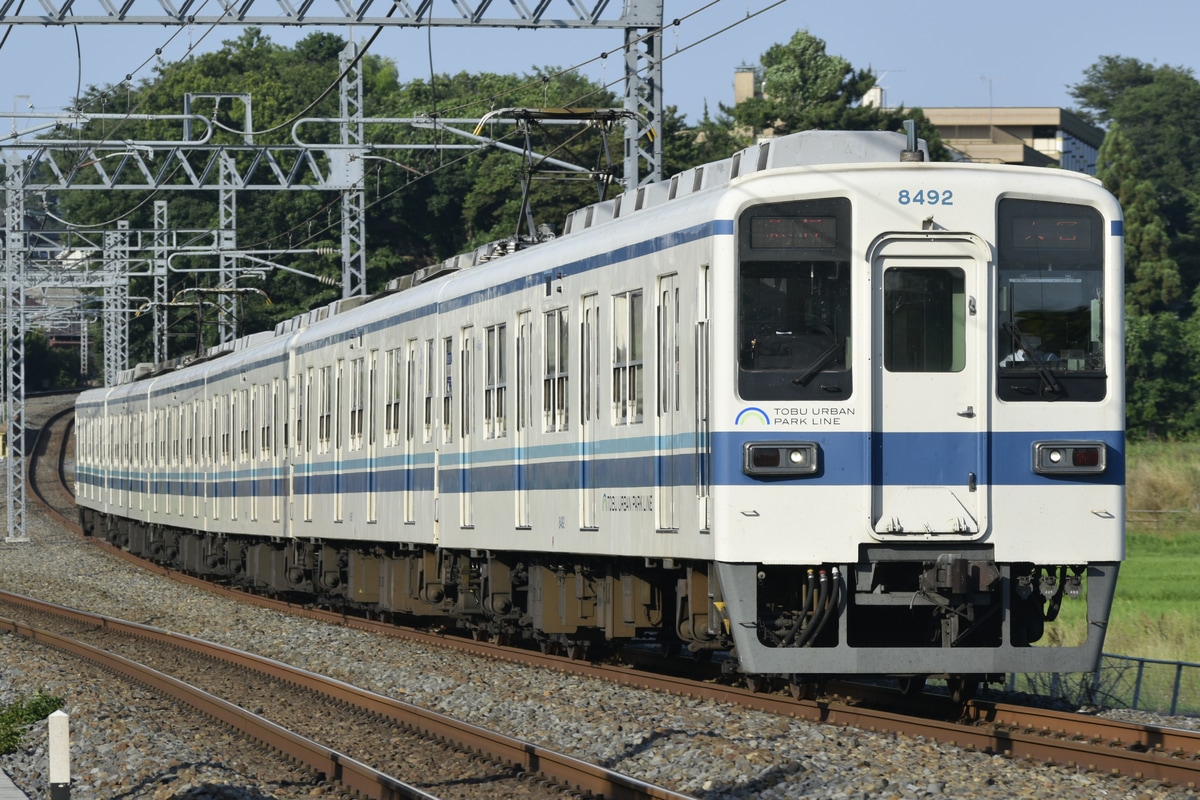 東武鉄道 南栗橋車両管区七光台支所 8000系 8192F