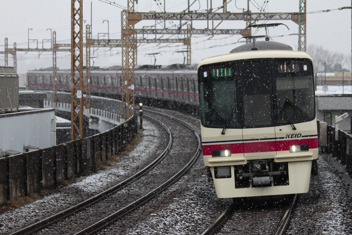 京王電鉄 若葉台検車区 8000系 8710f
