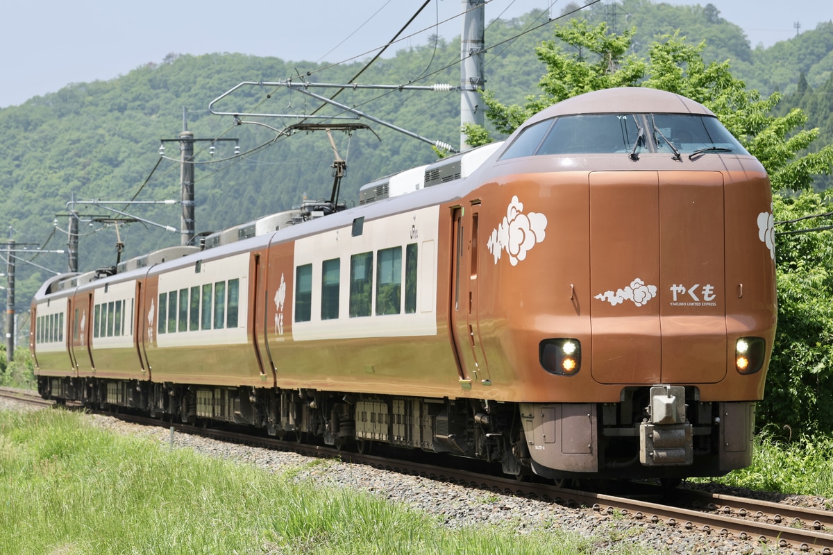 JR西日本 後藤総合車両所出雲支所 273系 Y4編成