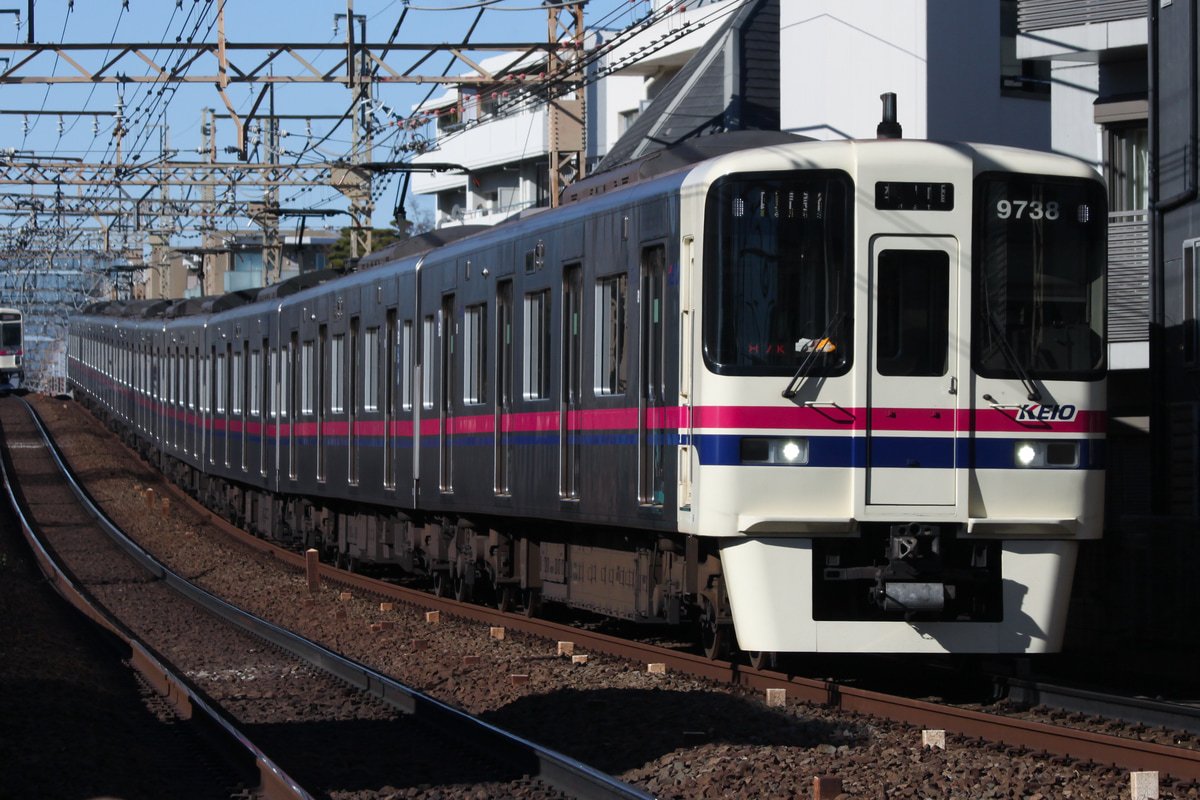 京王電鉄 若葉台工場 9000系 9738f