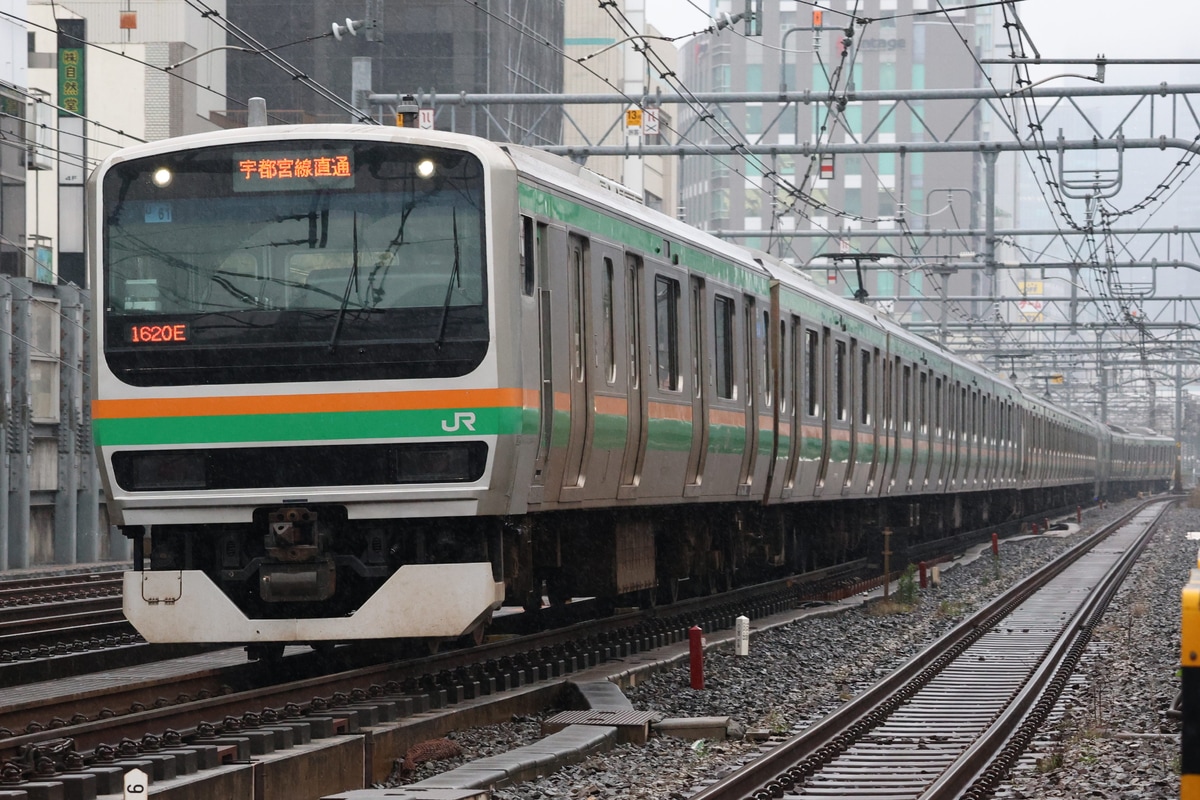 JR東日本 小山車両センター E231系 ヤマU61編成
