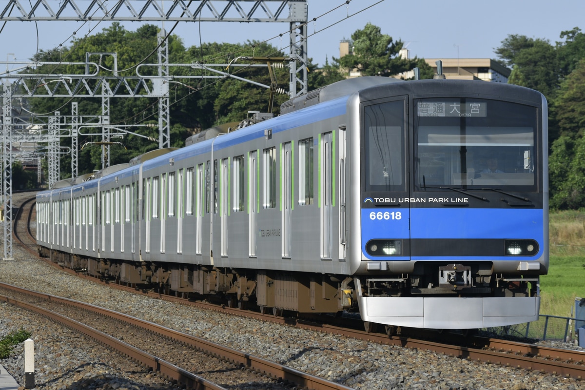 東武鉄道 南栗橋車両管区七光台支所 60000系 61618F