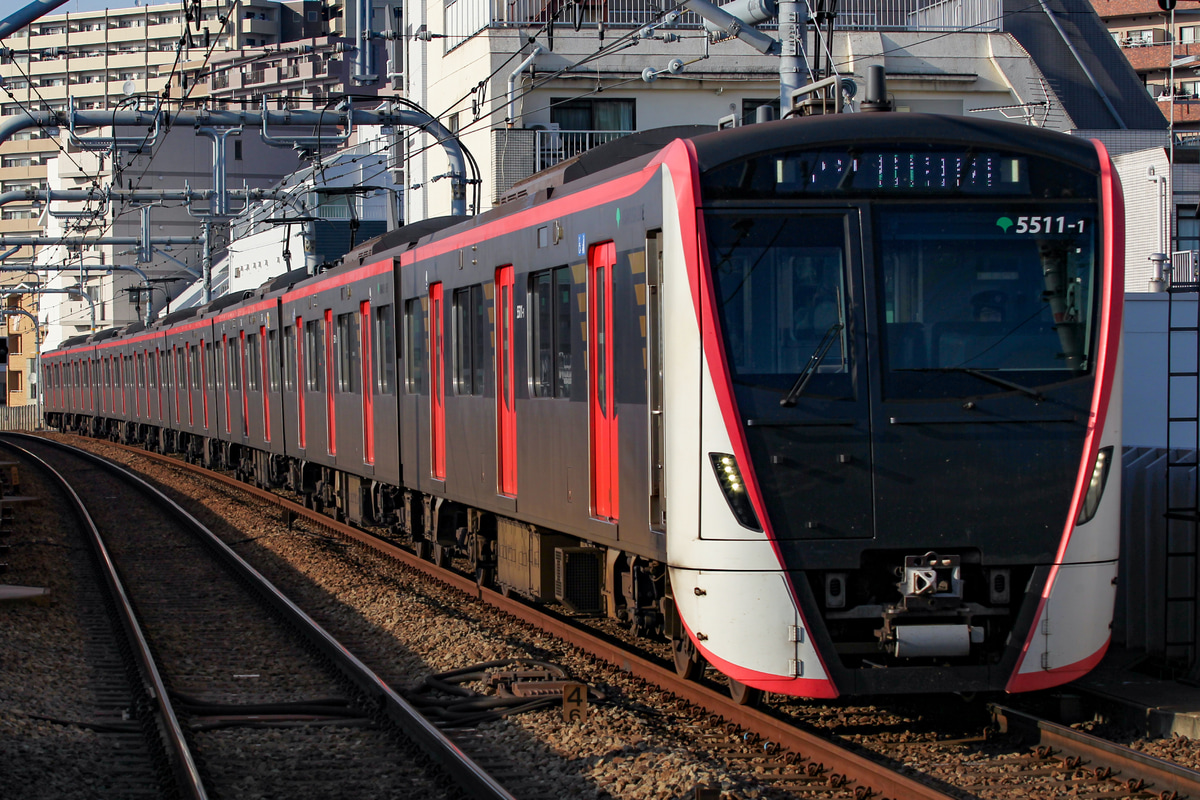 東京都交通局 馬込検車場 5500形 5511F