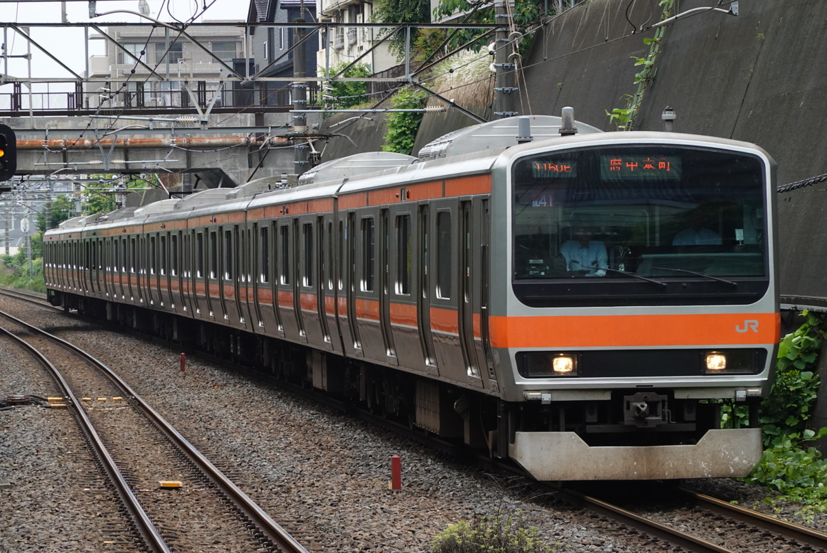 JR東日本 京葉車両センター E231系 MU41編成