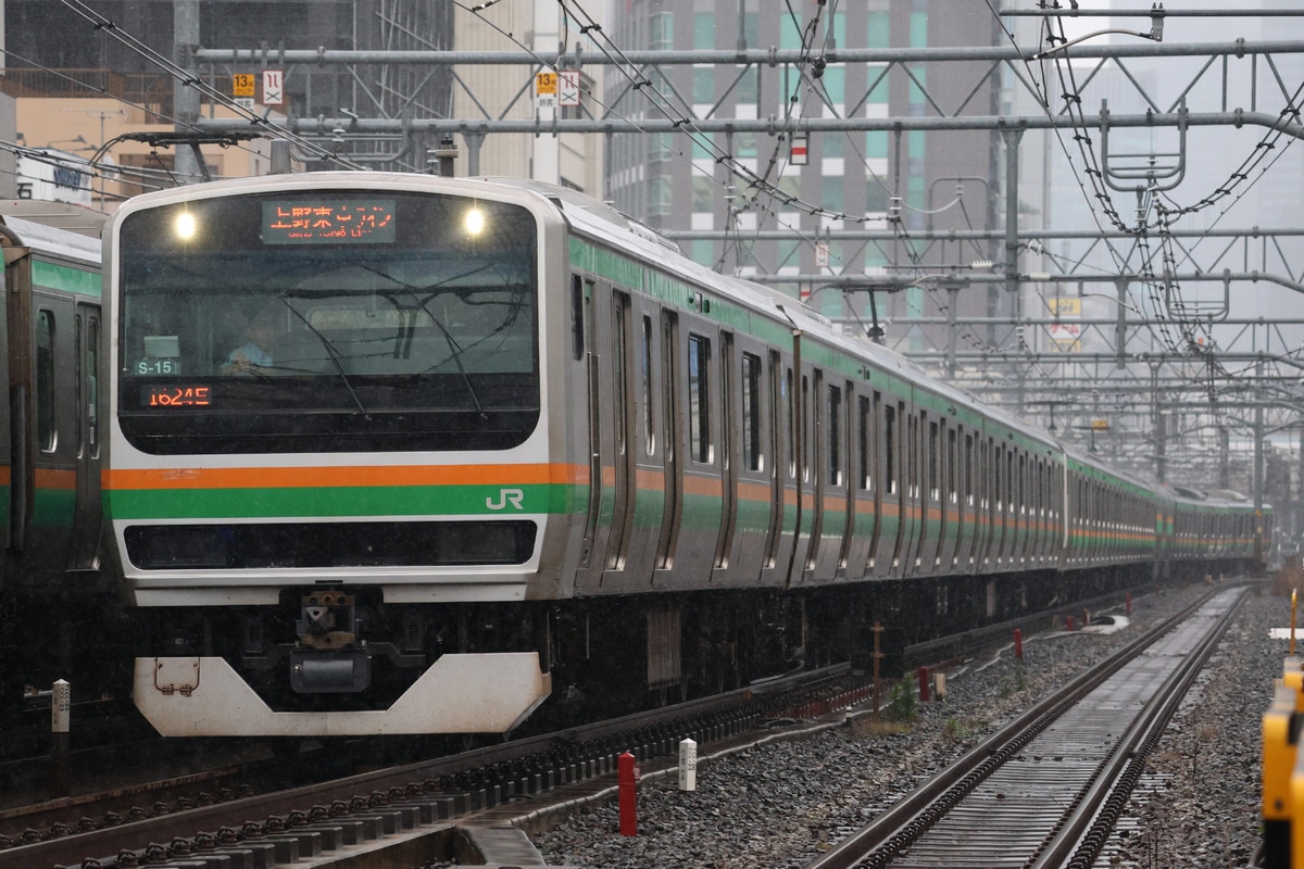 JR東日本 国府津車両センター E231系 コツS-15編成