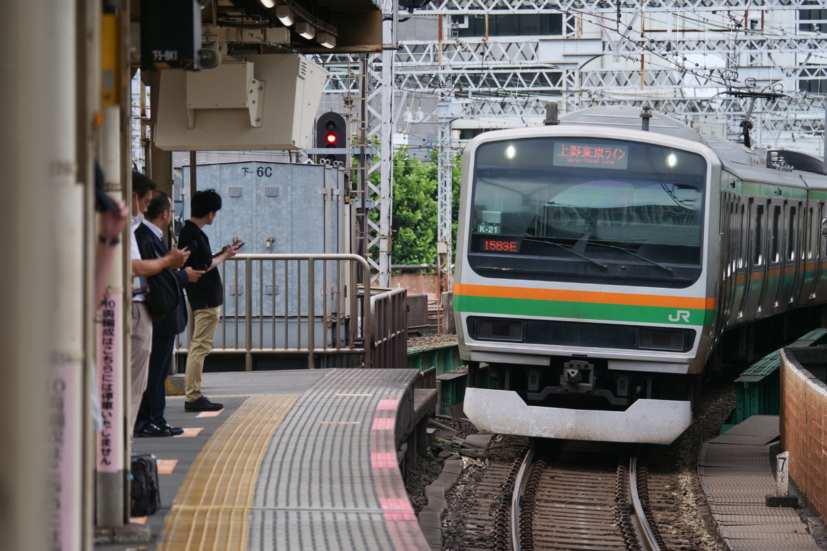 JR東日本 国府津車両センター E231系 K-21編成