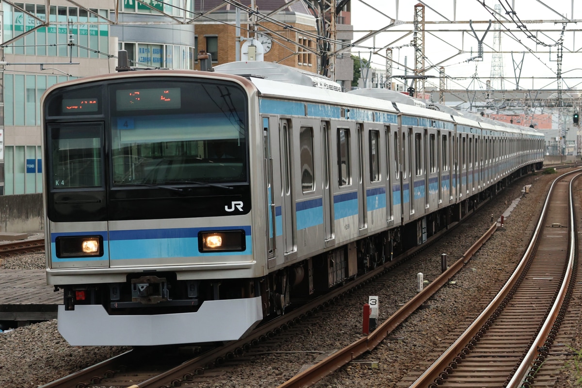 JR東日本 三鷹車両センター E231系 ミツK4編成
