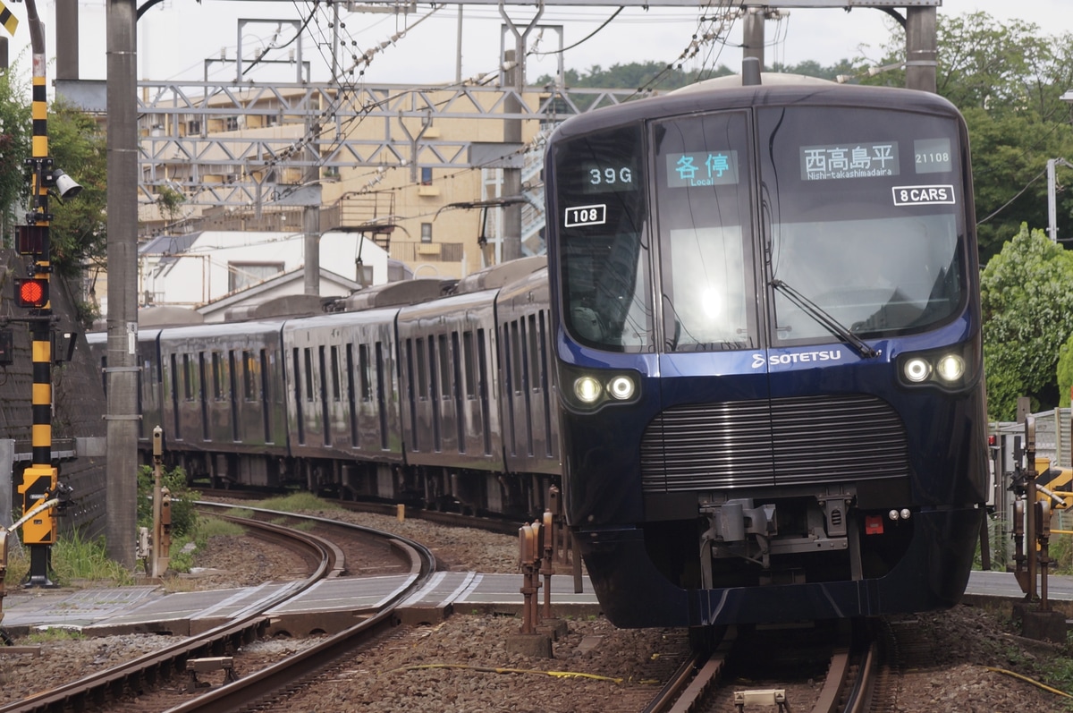 相模鉄道 かしわ台車両センター 21000系 21108f