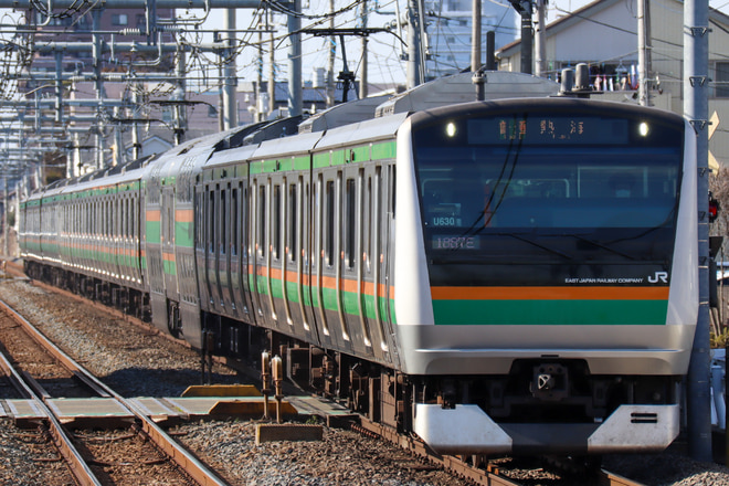 by快速田町行き