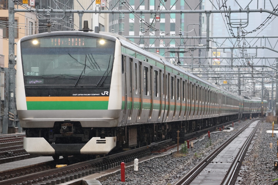 JR東E233系コツE-51編成<br class="br-sp" />(コツE51編成)(コツE-51)(コツE51)の写真