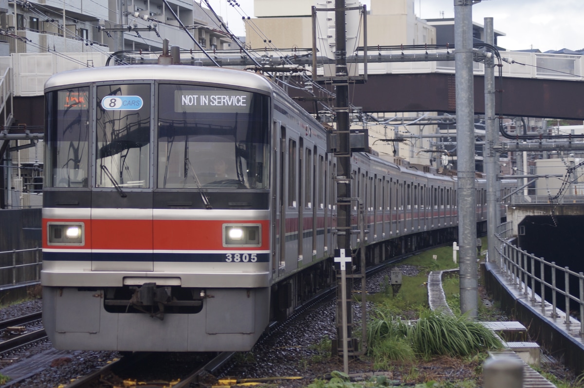 東急電鉄 元住吉検車区 3000系 3105f