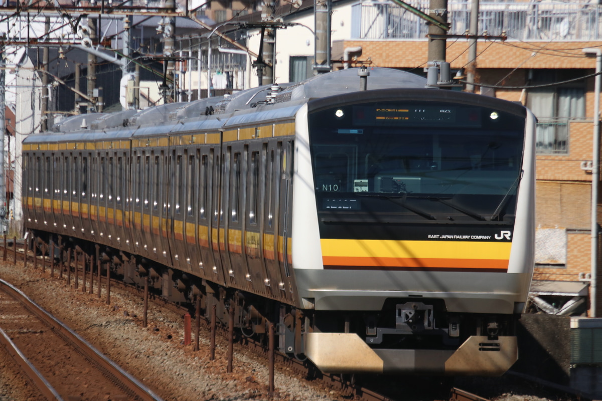 JR東日本 鎌倉車両センター中原支所 E233系 N10編成