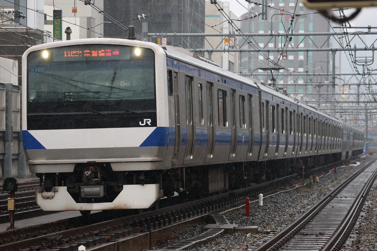 JR東日本 勝田車両センター E531系 カツK407編成