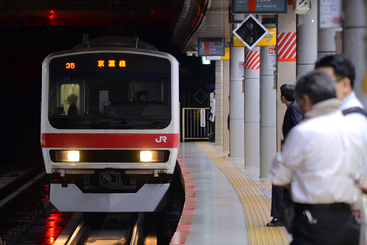JR東日本 京葉車両センター 209系 ケヨ34編成