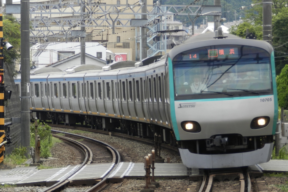 相模鉄道 かしわ台車両センター 10000系 10705f