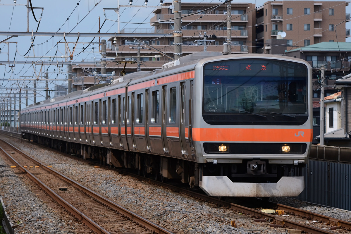 JR東日本 京葉車両センター E231系 ケヨMU5編成