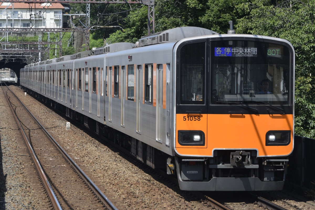 東武鉄道 南栗橋車両管区本所 50050型 51058F
